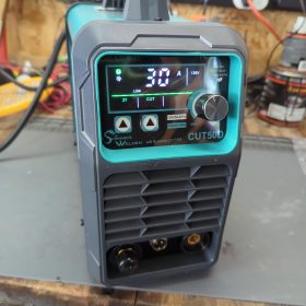 50A Dual-Voltage Plasma Cutter, 110V/220V HF Touch-Start Contact Arc, IGBT Plasma Cutting Machine, Digital Control, 2T/4T with PT31 Torch photo review